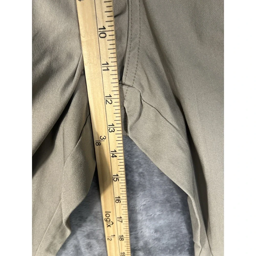 Weatherproof Vintage Mens Tech Pants Khaki Tan Straight Leg Stretch 36x29 184192